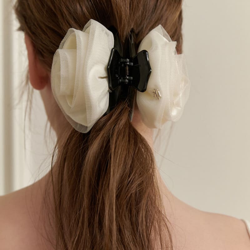 Tatiana Pom Pom Rose Hair Crow Clip HB2253