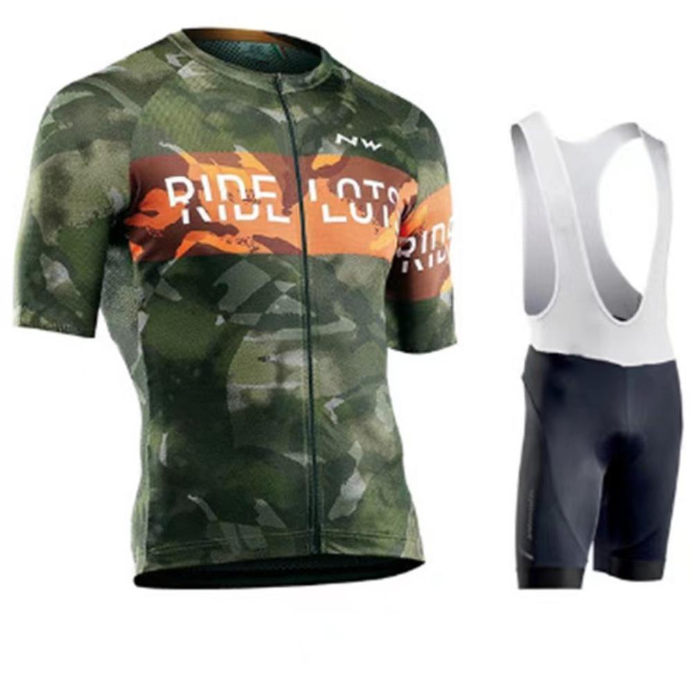Short Sleeve Cycling Suit Road Mountain Riding Sportswear Breathable Cycling Equipment
