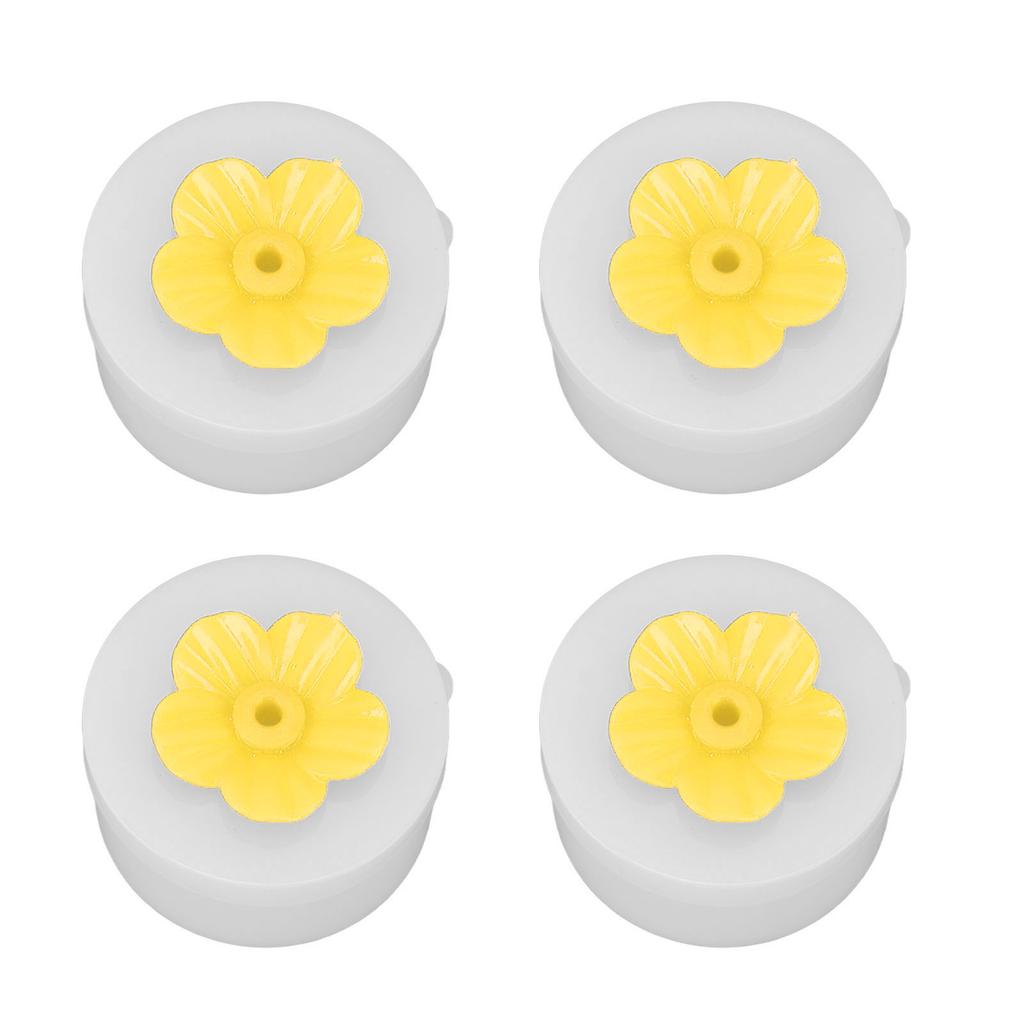 4pcs Hummingbird Feeder Flower Shaped Handheld Bird Feeder Wild Bird Feeding Tool for Outdoor