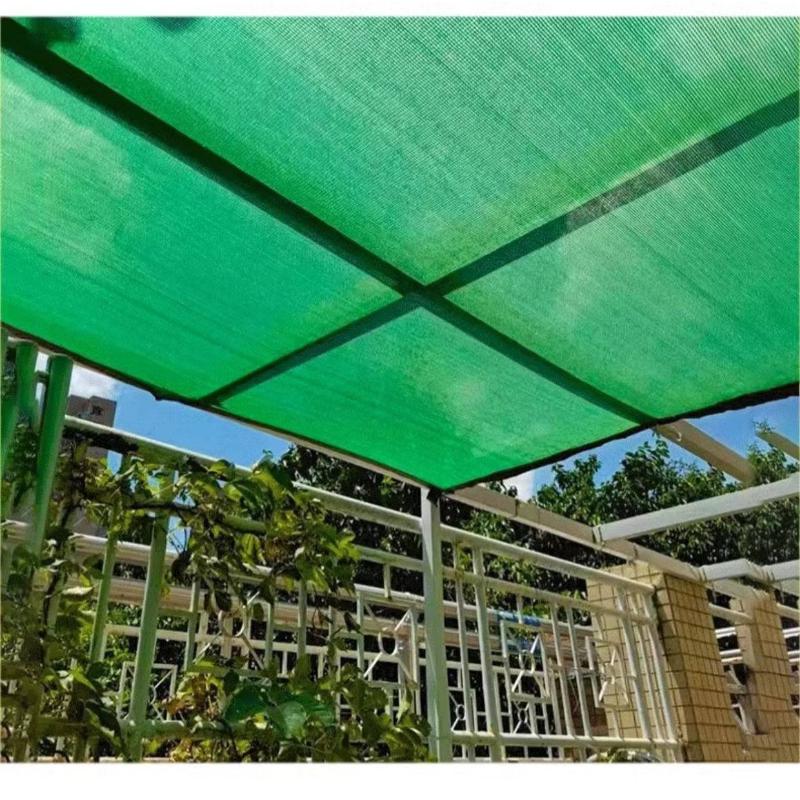 1pcs Outdoor Garden Green Shade Net UV Resistant HDPE Sunscreen Fabric Used for Courtyard Parking Spaces Balconies Terraces Multi-purpose Shading
