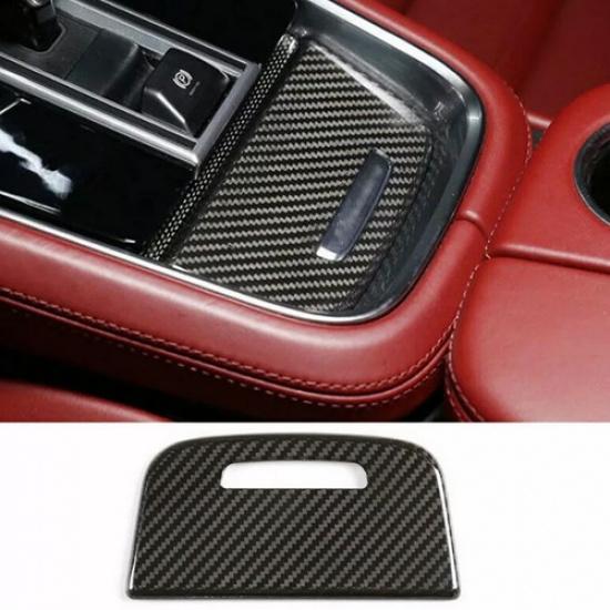 Carbon Fiber Console Panel Shift Cover Trim Fits for Porsche Panamera 2017-
