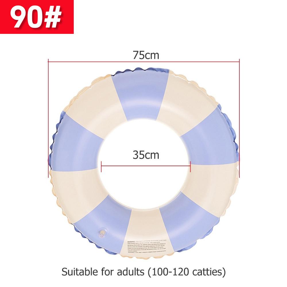 Thickened Swim Ring Float with Handle Swimming Circle Swimming Ring for Kids Adults for Swimming Pool Party Decorations