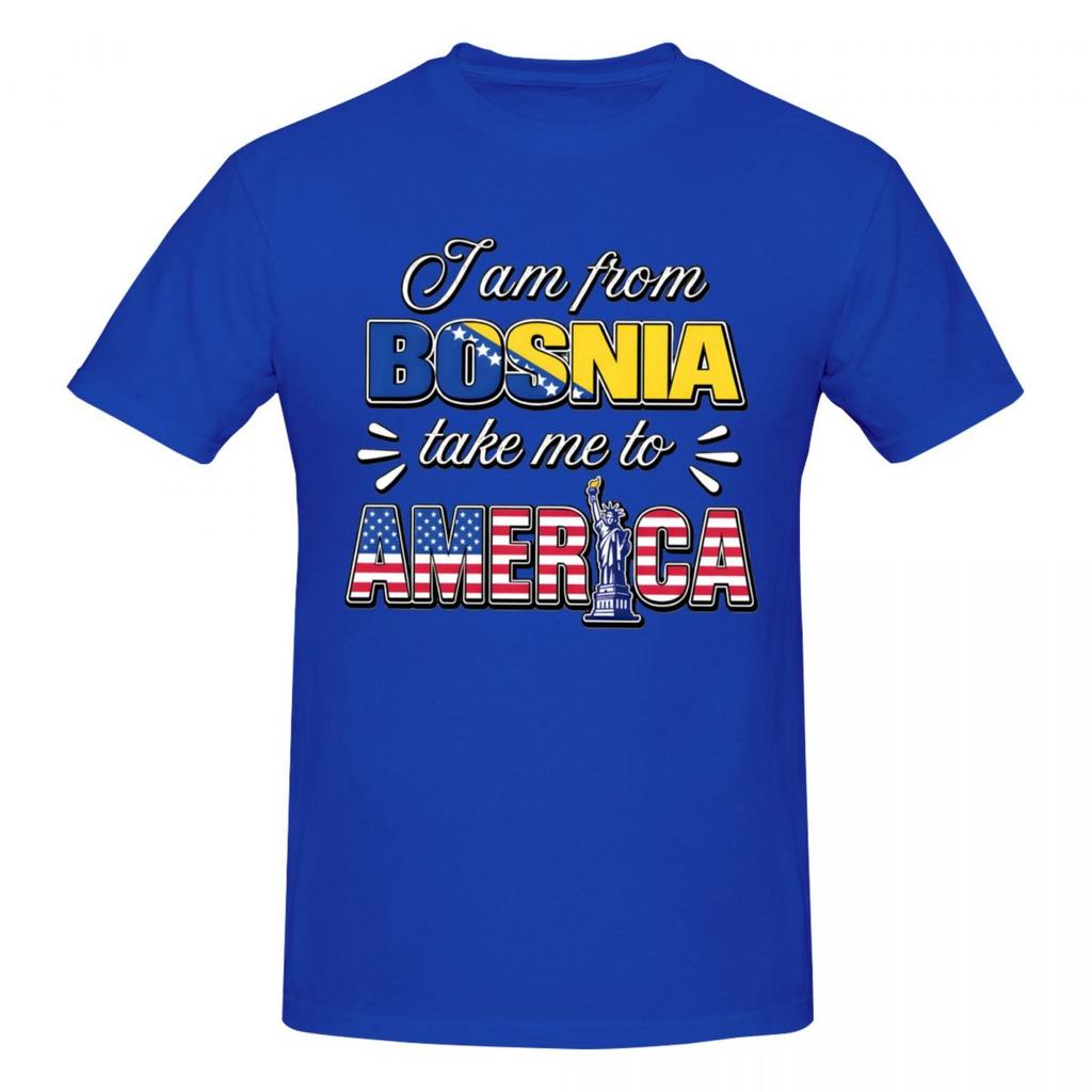I Am From Bosnia Take Me To America Funny Bosnian Funny T Shirts Graphic Y2k Gifts Tees T Shirts For Unisex Wounisex Clothes