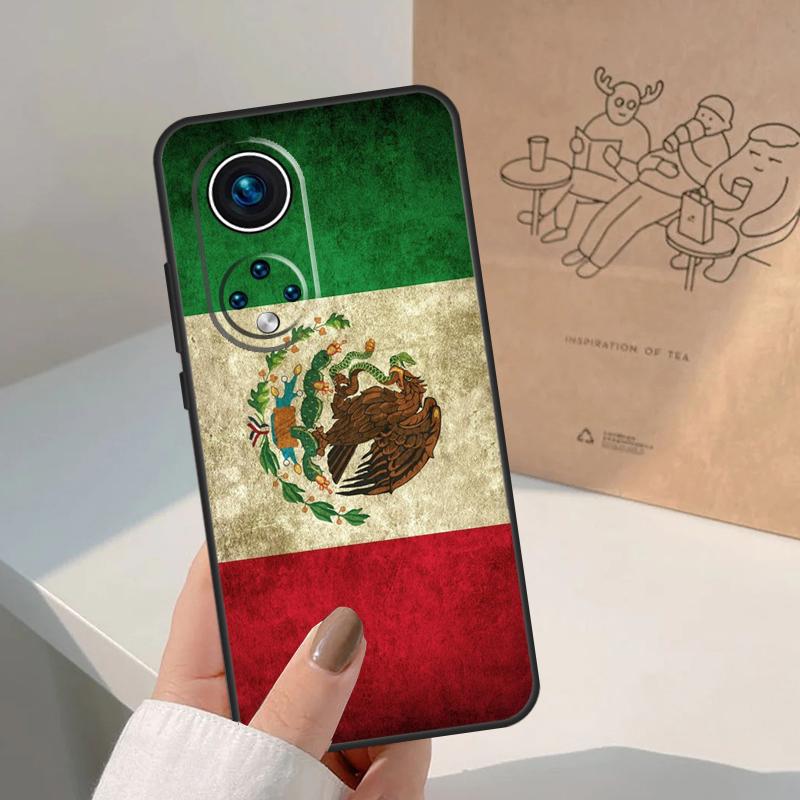 Mexico Mexican Flag For Honor Magic 8 5 6 7 Pro Case For Honor 400 200 Lite 50 70 90 X8c X8b X9a X9b X9c X9d Win