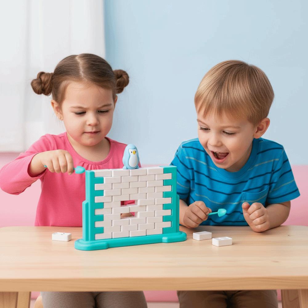 Thinking Training Ice Breaker Trap Mini Fun Interactive Board Game Balance Blocks  Family Party