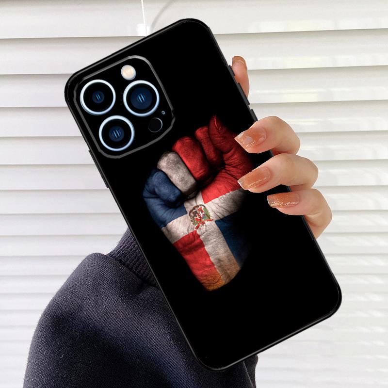 

Dominican Republic Flag Phone Case For iPhone 16 15 14 13 11 12 17 Pro Max mini 15 16 Plus 16e 17 Air Cover Fundas iPhone 11Pro MAX