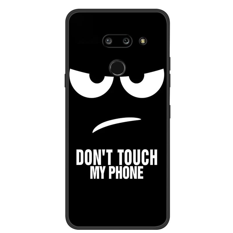 Para LG G8 ThinQ Funda Suave Silicona TPU Funda para Teléfono para LG G8 ThinQ Cubierta Trasera G8thinQ G 8 Protectora Bumper Fundas Shells