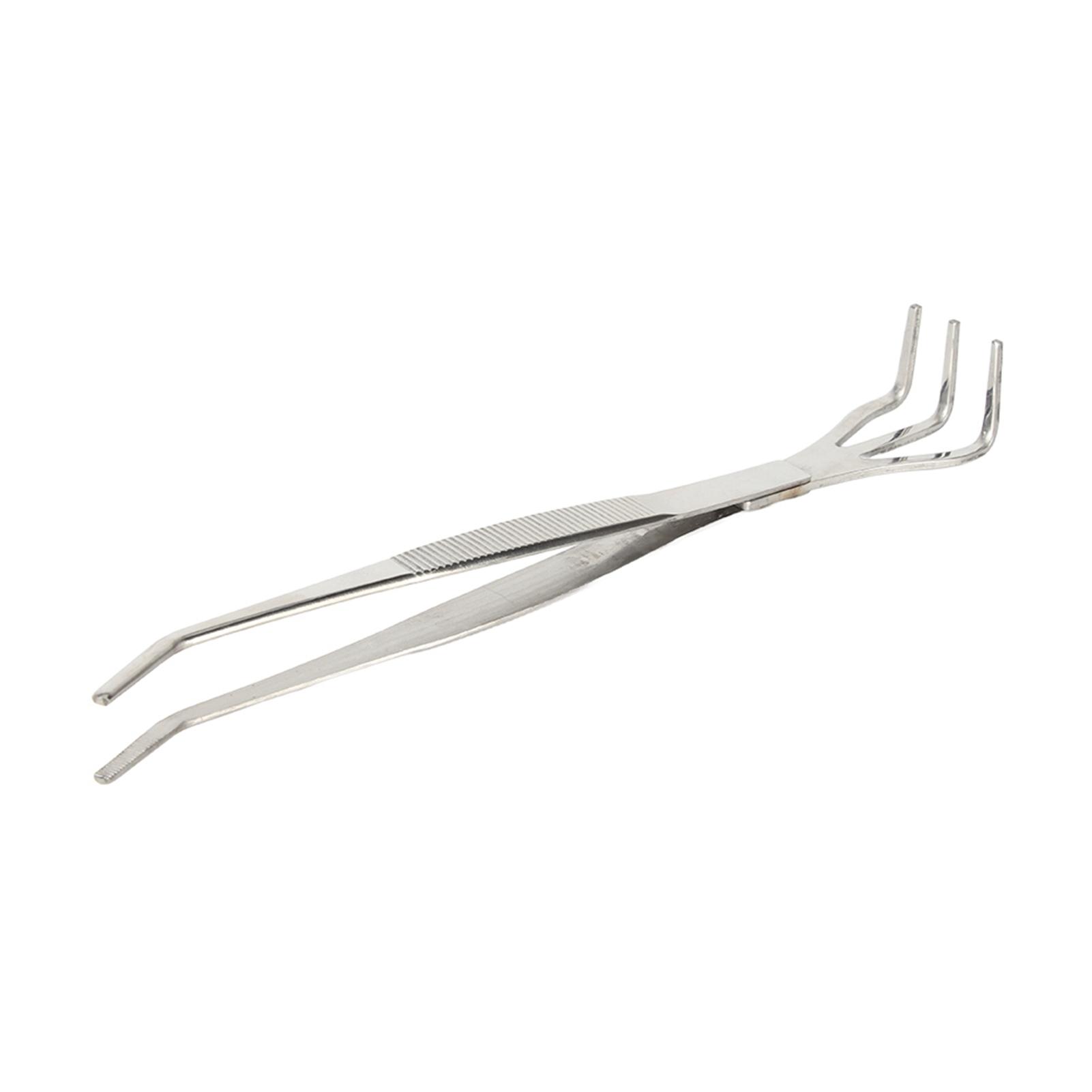 

Stainless Steel Bonsai Gardening Tool Root Rake Tweezers 2 in 1 Ergonomic Design for Enthusiasts Beginners