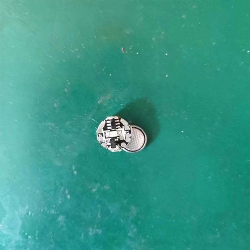 2Pcs Super Mini Magnetic Led Lamp Toys 11Mm *5.5Mm Diy Model Making General Model Plus Light With Batteries And 1Pc Magnet