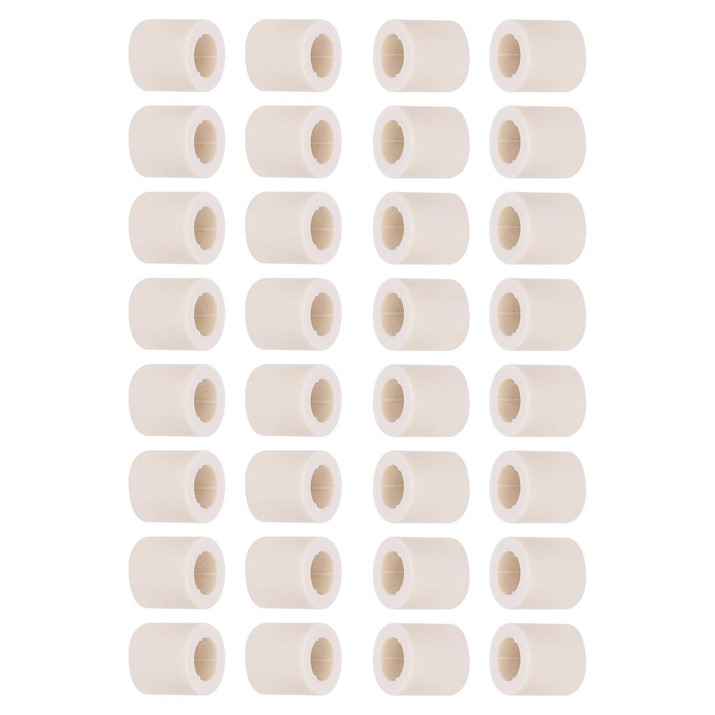 40pcs Fiber Billiards Stick Pool Cue Ferrules Tubes Replacement Parts Repair Accessories 13MM 0.5in