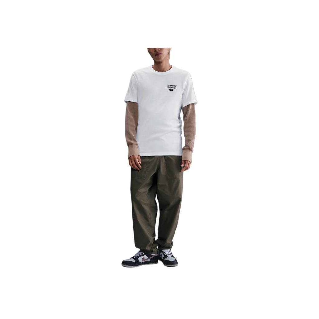 Nike Dunk AS U NSW Tee OC PK B Lbr Casual Comfortable Pullover Short Sleeve T-Shirt Men Tops White HJ0773100
