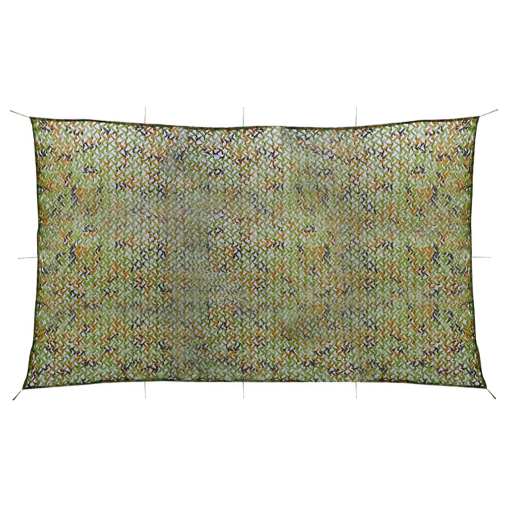 Tarnnetz mit Aufbewahrungstasche 2 x 8 m Grün