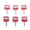 Fastener Thumb Screws Integrated D Ring Aluminum Alloy Anodized Quick Removal Thumb Screw Replacement for JK JL JT