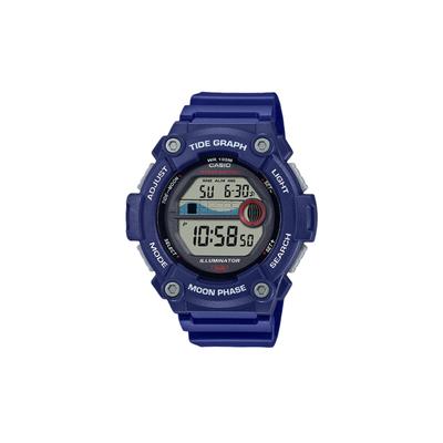 VINTAGE Series-disc 100 Meters Waterproof Sports Watch Quartz Resin Strap Men's Watch Gray Dial WS-1300H-2AVCF