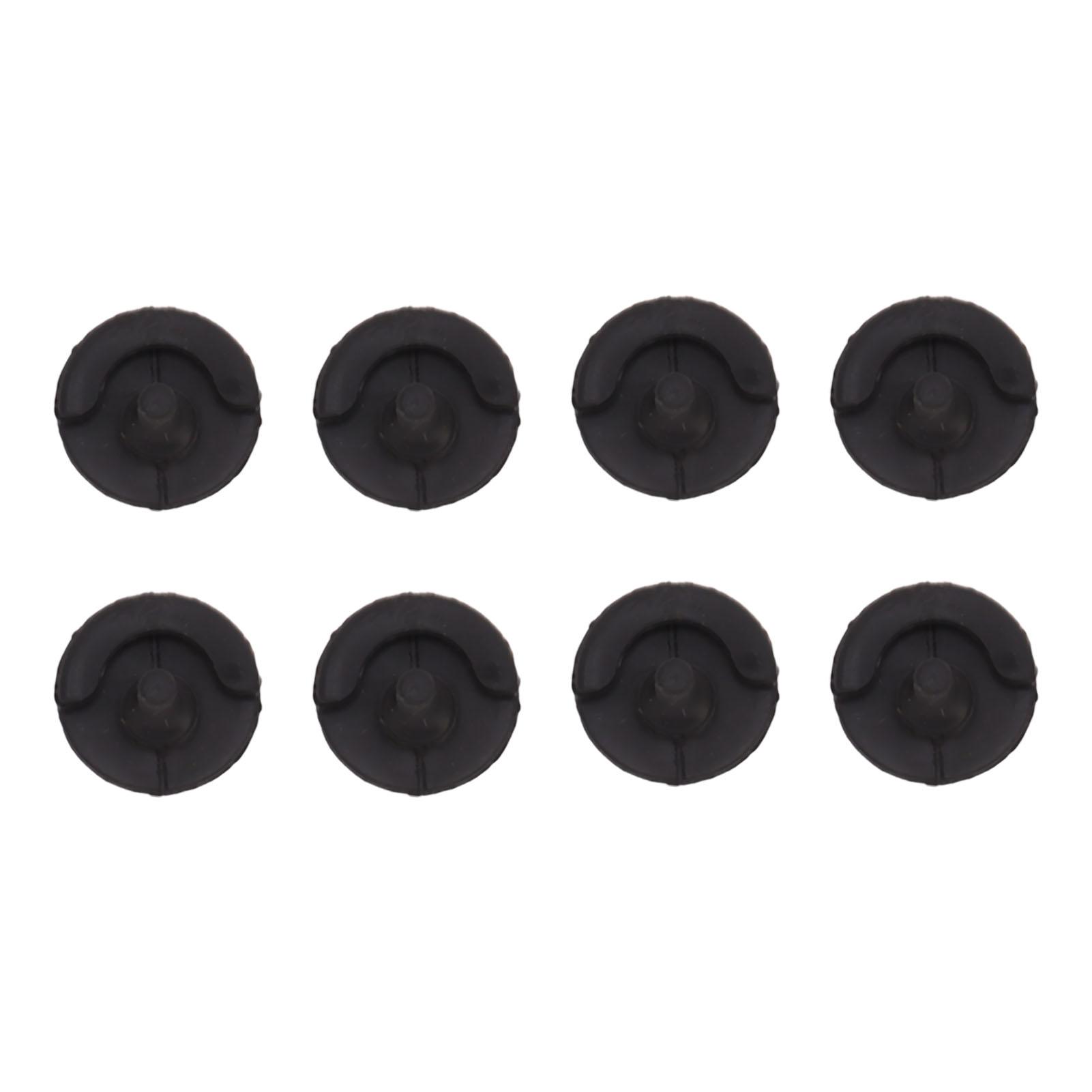 

8 шт. Силиконовые ножки для фритюрницы, устойчивые к царапинам, круглые, теплоизоляционные, ножки для поддона фритюрницы для сковороды, сковороды для барбекю