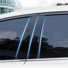 For Honda CR-V 2007-11 Gloss Black Pillar Posts Covers Window Door Moulding Trim