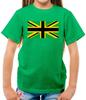 Jamaican Union Jack Kids T-Shirt - Jamaica - Flag - UK - Kingston