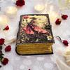 Vintage Fairy Leather Journal with Lock | Handmade Antique Diary | Fantasy Sketchbook & Gift