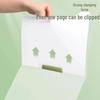 5-Pack Rotating Side-Open Thickened A4 Slide Clip Test Paper File Folders
