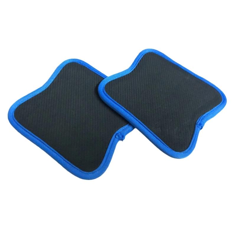

2Pcs Weight Lifting Exercises Cushions Nonslip Dumbbell Grips Pad Dumbbell Hand Gasket Fitness Accessories синій