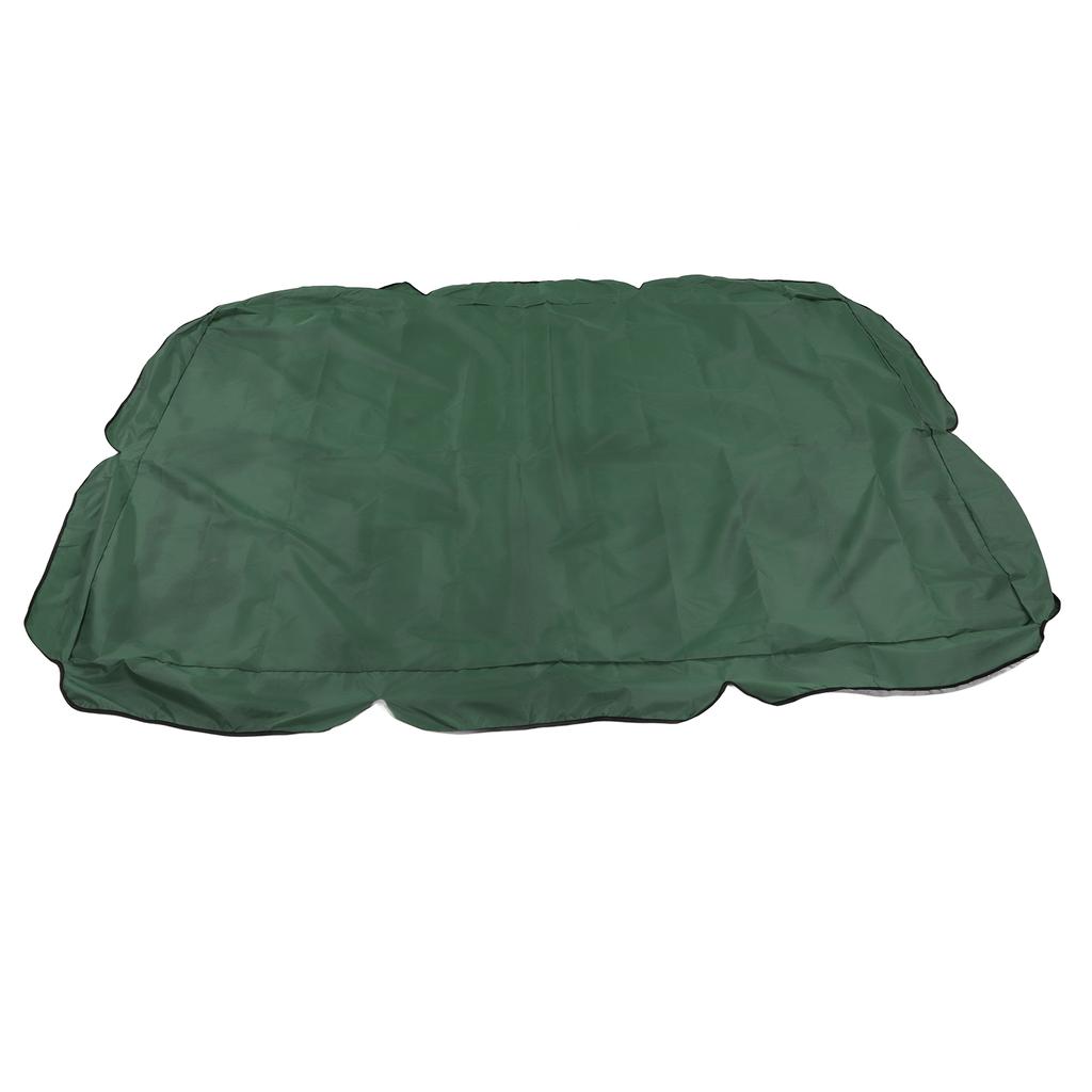 Outdoor Swing Canopy Silver Coated Oxford Cloth Waterproof Swing Chair Top Cover for Garden Sun Shade Accessory