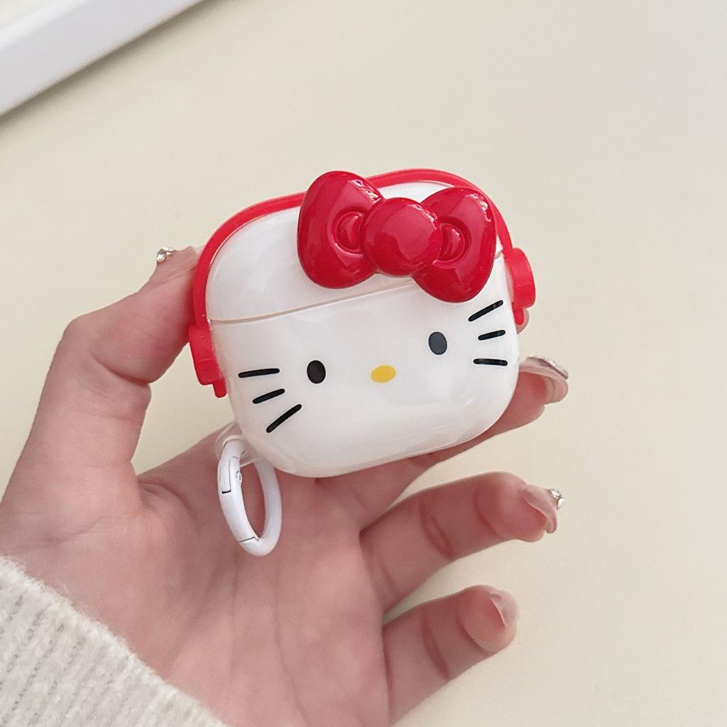 Creative Japanese and Korean rabbit suitable for airpodspro1/1 protective case pro1 wireless bluetooth 1/1 generation earphone case chain