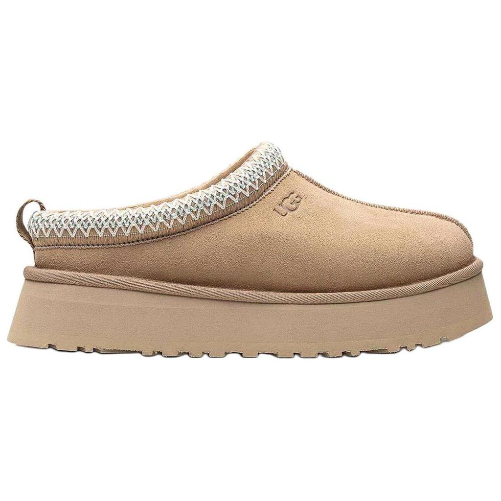 UGG Mules Comfortable Slip-On Closed-Toe Slippers Women Slippers Light-Brown 1122553-SAND