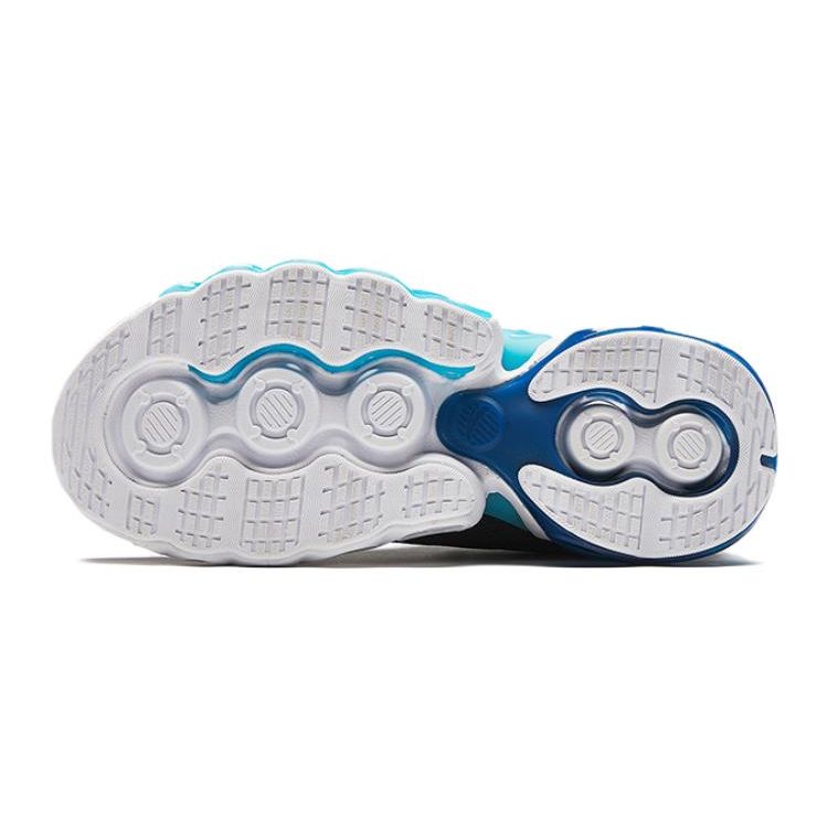 Anta Kids Energy Ring 9.0 Comfortable Non-Slip Wear-Resistant Low-Top Running Shoes Kids Running Shoes Black Blue 312345580-E