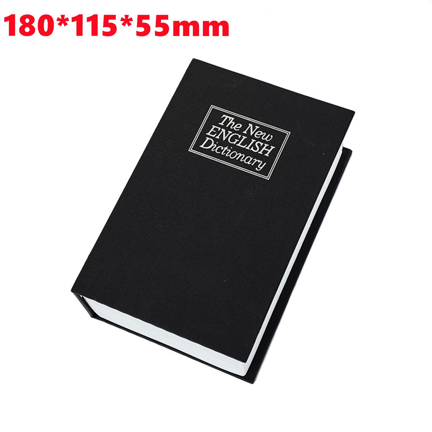 Dictionary Shape Diversion Safe with Combination Lock Money Coin Deposit Bank Cash Valuables Hidden Secret Mini Security Safe