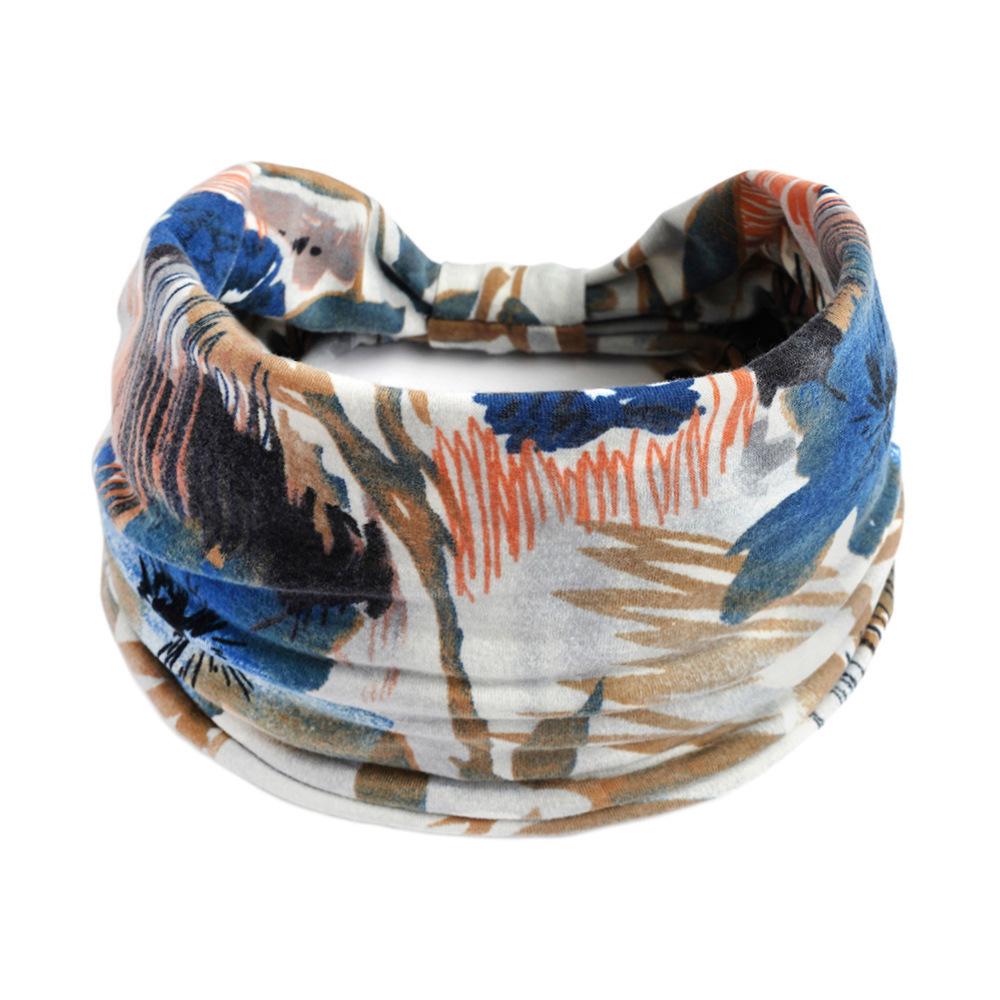 Women's Wide Retro-Style Elastic Sports Headband - Yoga & Hair Accessory