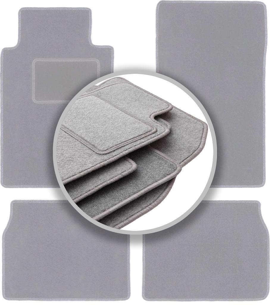 Graue Automatten für: Mercedes E W124 Limousine, Kombi (1984-1997)