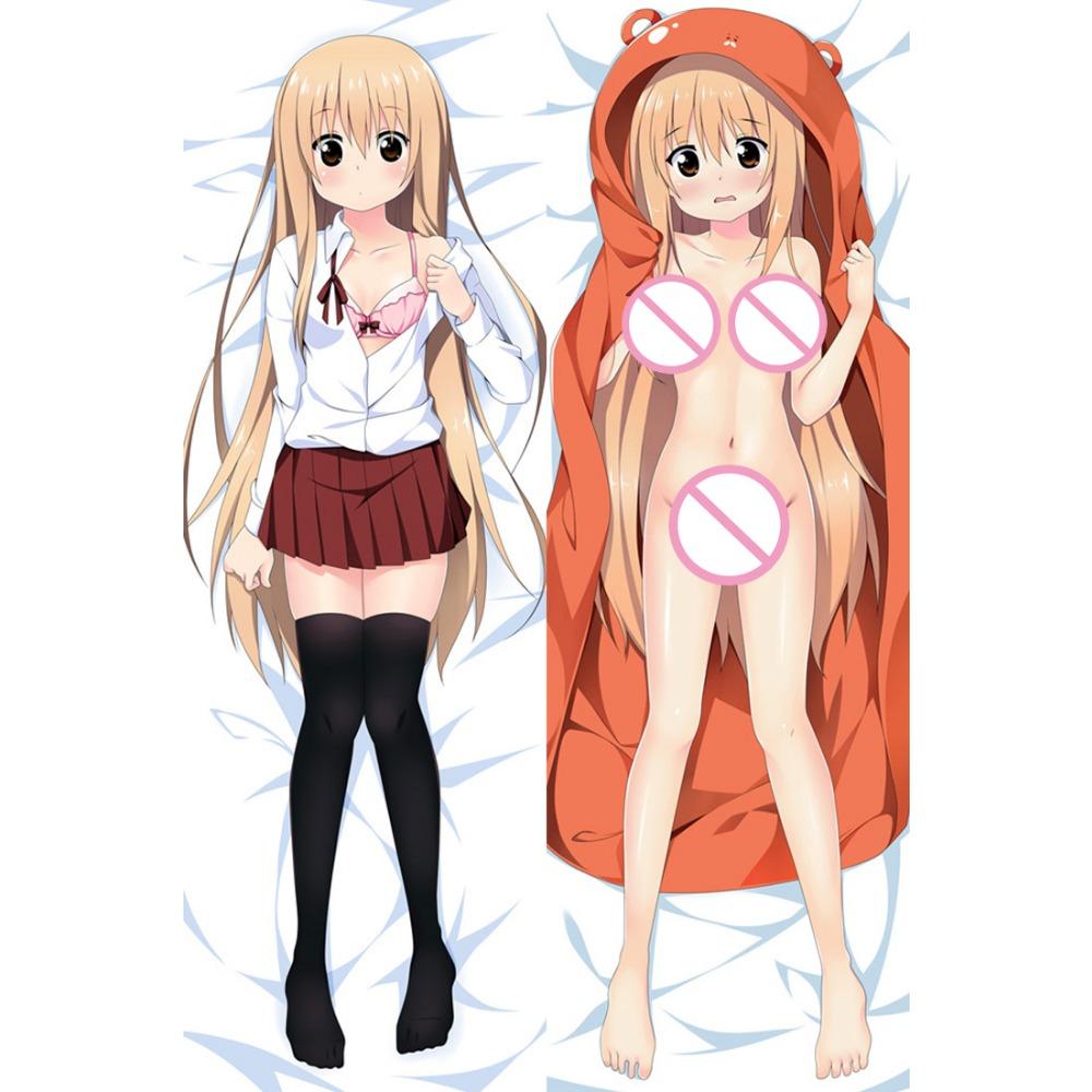 60x180см Аниме Дакимакура Химото! Umaru-chan Doma Umaru Косплей Наволочка обнимающая подушка для тела Постельное белье Декор