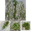 Artificial Green Vine Wall Hanging With Silk Screen Fabric For Home Decor And Office Space