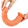 Suction Cup Long Eggless Simulation Penis Silicone Soft Fake Penis Female Manual Masturbation Device Adult Female Toy