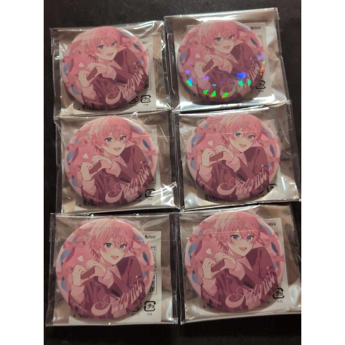 Used Satomi-kun birthday birthday tin badge
