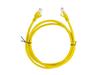 Patchcord Lanberg UTP kat.5e 1,5m żółty