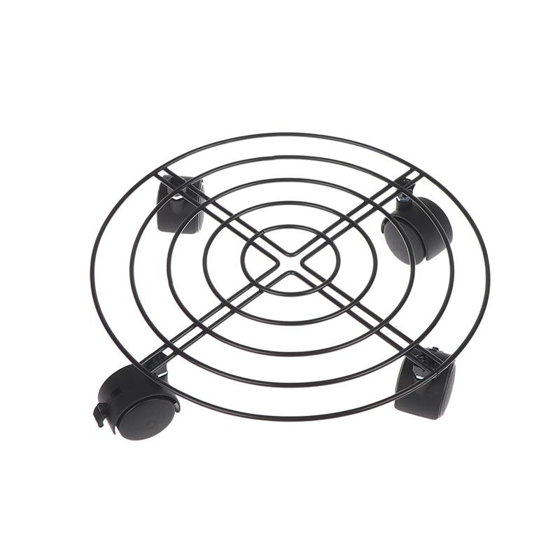 Plant Stands Indoor Metal Flower Pot Stand Heavy Duty Plants Holder With Four Wheels Plant Mobile Trolley For Corner Gardening