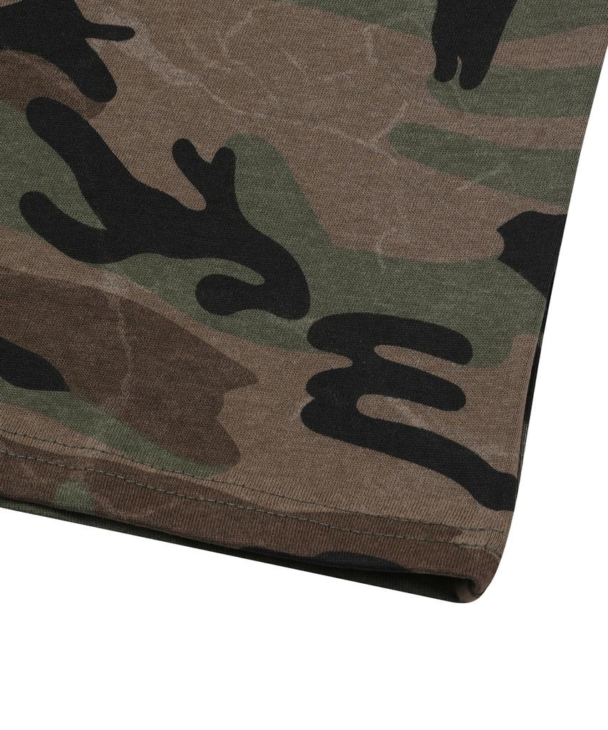 Mucent Kellen Metal Logo Camo Hooded Sleeveless (2 Colors)