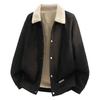 Casual Jackets, Outdoor Workwear, Lapel Jackets, Men's Lapel Corduroy Jackets, Cotton Coats