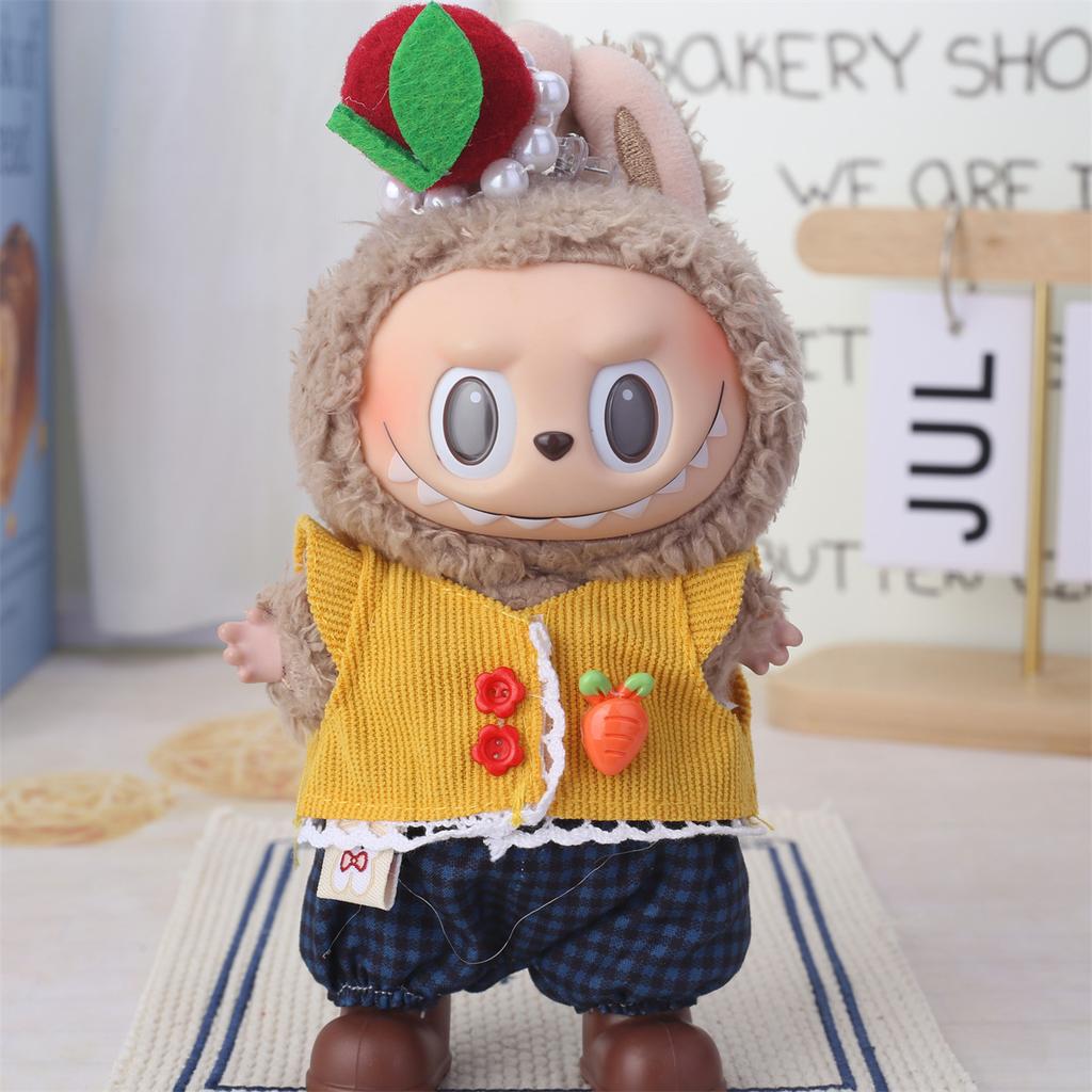 Labubu Baby Clothing Is Compatible with First, Second, and Third Generation 17cm Labubu Dolls