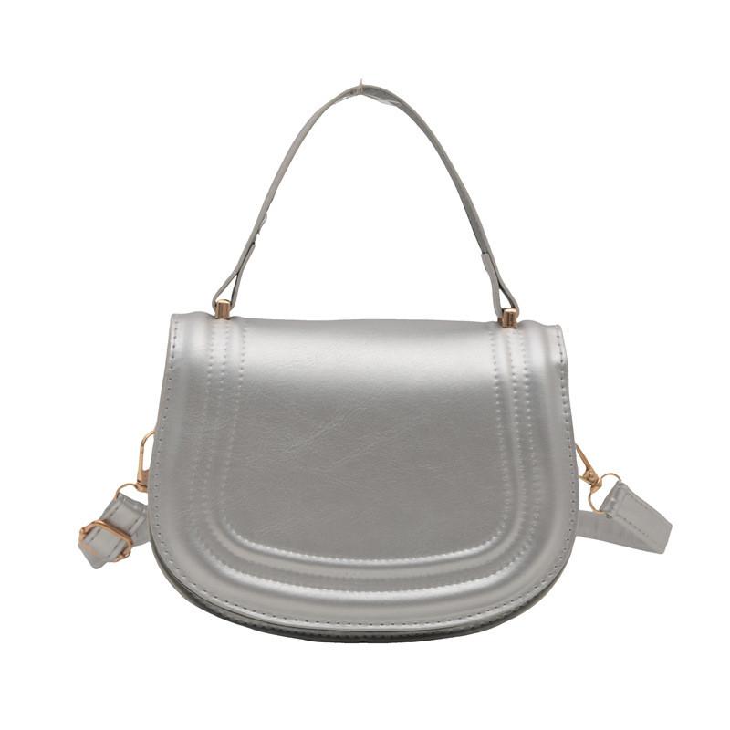 Trendy Medium Size Pu Saddle Bag With Soft Structure Perfect For Daily Casual Use