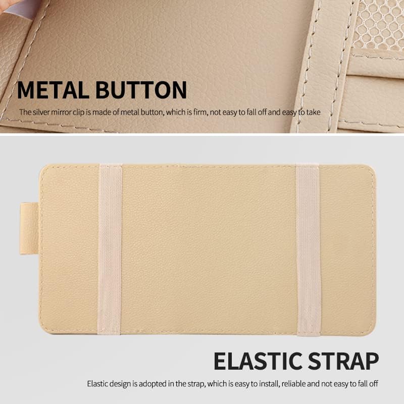 Auto Sonnenblenden Organizer Tasche Aufbewahrungsbeutel Halter Mehrfachtasche Auto Auto Sonnenblenden Tasche Auto Dokumenten Aufbewahrungsbeutel Halter