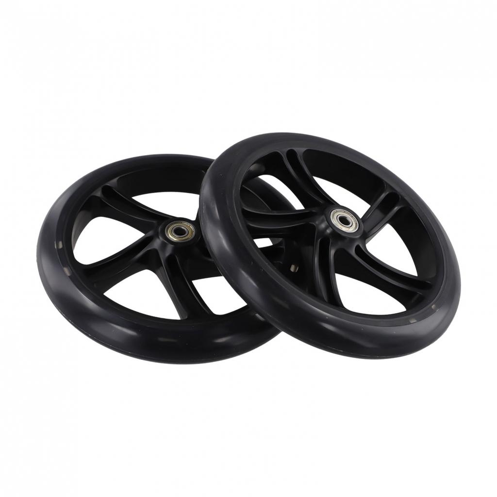 Ruote Silenziose in PU Resistenti all'Usura Pattini a Rotelle Ruota Scooter Ruota Carrello Carrello