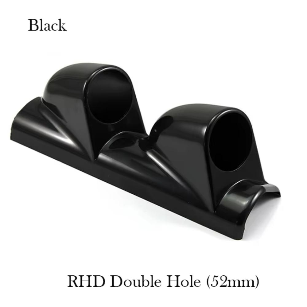 Single/Double Hole Instrument Meter Rack ABS Car Auto Accessories for Left/Right Hand Drive