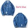 Kurtka męska Modna kurtka dżinsowa Kurtka dla par Kurtka casualowa Oversized Stretch Denim Jacket