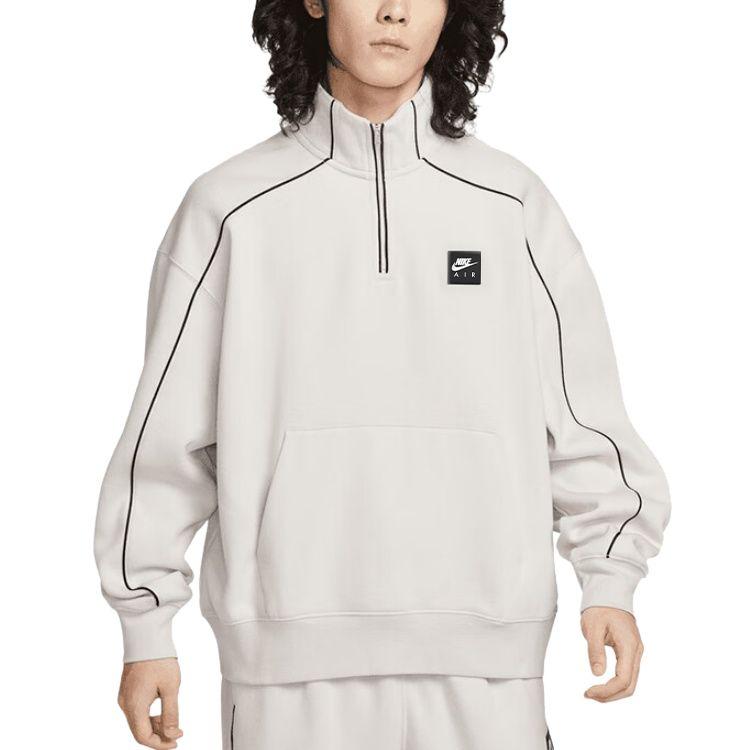 Nike Men s AS M NK AIR BB Crew Neck Pullover Sweatshirt Grey II3144-072 M