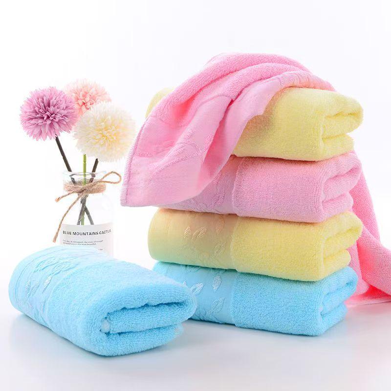 Jacquard Cotton Face Towel - Soft & Absorbent for Daily Use