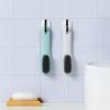 Nordic Style Soft Bristle Shoe and Laundry Brush with Long Handle - Gentle Cleaning for Shoes and Clothes