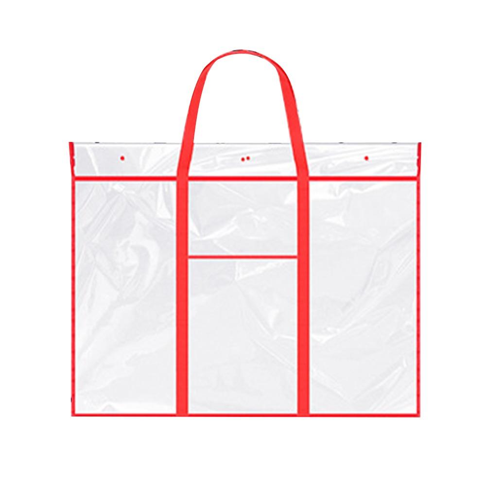 

Водонепроницаемая сумка-портфолио для искусства Прочный чехол для портфолио для рисования НОВЫЙ Сумка для хранения постеров Студент красный