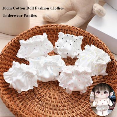 Multistyles Doll Fashion Clothes Lace Underwear  for 10cm Cotton Dolls/for 13cm Animal Doll